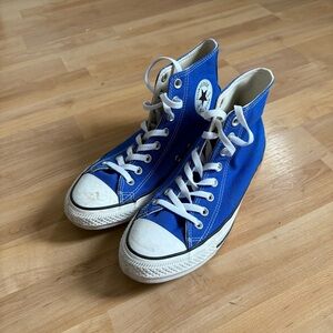 Converse Blue High-Top Sneakers